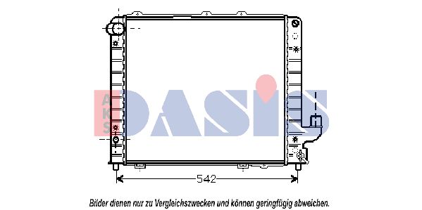 AKS DASIS Radiators, Motora dzesēšanas sistēma 300430N